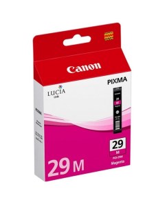 Картридж для струйного принтера PGI 29M пурпурный оригинал Canon