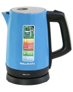 Чайник электрический WEK 1758S 17 л голубой Willmark