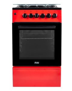 Комбинированная плита 5014 ERP ГК LUX красный Miu