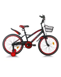 Велосипед Slender 20 черно красный Mobile kid