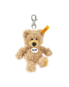 Мягкая игрушка Keyring Charly Teddy Bear beige Штайф брелок Мишка Тедди Чарли Steiff