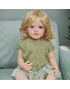 Кукла Силиконовая девочка Лада 55 см Reborn