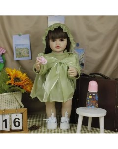 Кукла Силиконовая девочка Элли 55 см Reborn