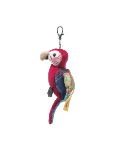 Брелок для сумки с мягкой игрушкой National Geographic pendant Macaw parrot Штайф Steiff