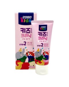 Детская зубная паста Kids 2 Step Strawberry Scented Kongsooni Toothp Dental clinic 2080