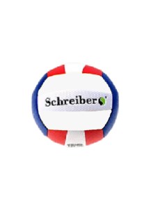 Мяч волейбольный d 22 см Н1 бело синий красный Schreiber