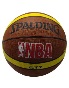Мяч баскетбольный NBA коричневый Spalding