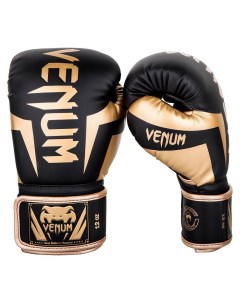 Перчатки боксерские Elite Black Gold 10 унций Venum