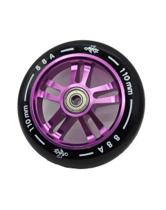 Колеса для трюкового самоката AL 110 ММ фиолетовый алюминий Ateox