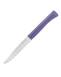 Нож столовый N 125 полимерная ручка нерж сталь темно голубой 002190 Opinel