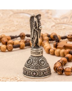 Колокольчик сувенирный Архангел бронза высота 6 5 см Василиса прекрасная