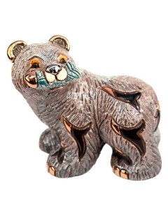 Статуэтка De Rosa Медведь гризли керамика 10 х 12 х 8 см Lalababy