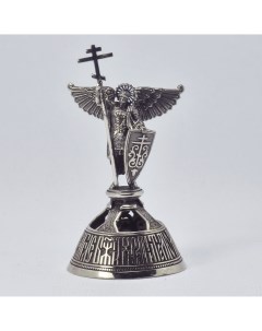 Колокольчик сувенирный Воин Света бронза высота 6 4 см Василиса прекрасная