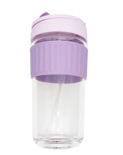 Термокружка Glass Cup 550ml KF201 Purple Quange
