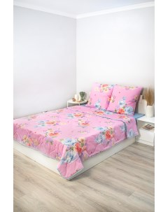 Комплект постельного белья с одеялом Люция евро поплин наволочка 70х70 Selena