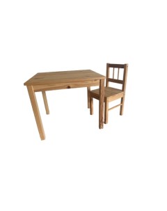 Комплект стол и стул 11 натуральный Согра