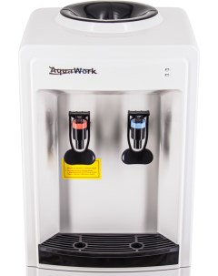 Кулер для воды 0 8LR бело черный компрессорное охлаждение Aqua work