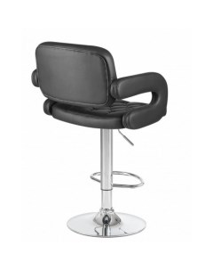 Барный стул серебристый серый Logomebel