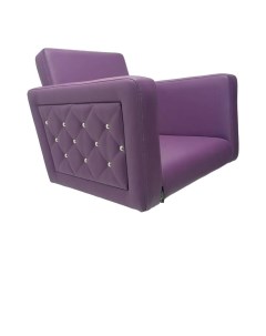 Парикмахерское кресло Рок фиолетовый 65х61х59 Nobrand