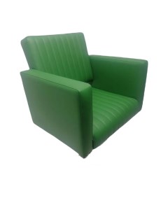 Парикмахерское кресло Фьюжн зеленый 65х50х57 Мебель бьюти