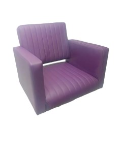Парикмахерское кресло Фьюжн фиолетовый 65х50х57 Мебель бьюти