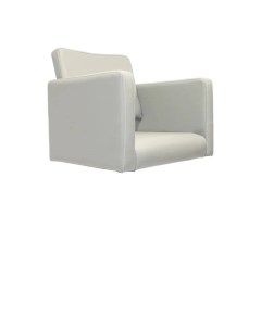 Парикмахерское кресло Кубик серый 65х50х57 Мебель бьюти
