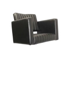 Парикмахерское кресло Фьюжн черный 65х50х57 Мебель бьюти