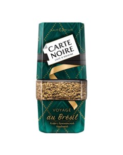 Кофе Voyage Au Bresil сублимированный 90 г Carte noire