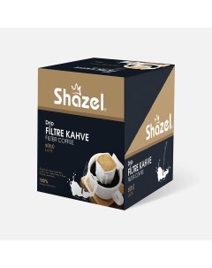 Кофе молотый латте в дрип пакетах 12x14 г Shazel