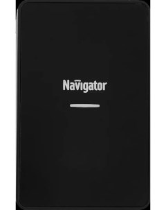 Дверной звонок беспроводной 80 512 36 мелодий цвет черный Navigator