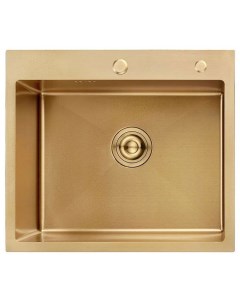 Мойка кухонная AF96050W нержавеющая сталь цвет Золотой Сатин Aflorn