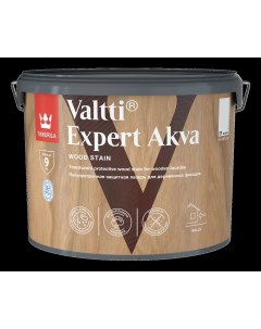 Антисептик защитно декоративный Valtti Expert Akva тик полуматовый 9 л Tikkurila