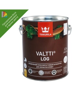 Антисептик для дерева Valtti Log база ЕС 2 7 л Tikkurila
