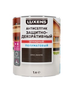 Антисептик полуматовый орех 1 л Luxens