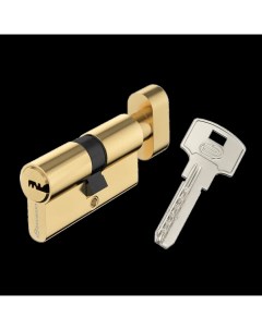 Цилиндр TTAL1 3030NBGD 30x30 мм ключ вертушка цвет латунь Standers