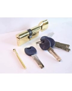 Цилиндрический механизм Z100P 90 V G 45 45 золотой 5 ключей ключ вертушка Lockly