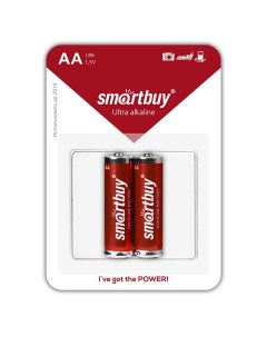 Батарейка LR6 АА 2 шт Smartbuy