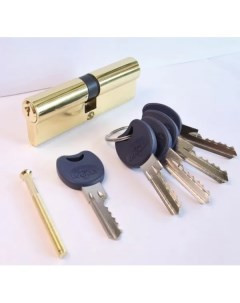 Цилиндровый механизм Z100A 90 G 45 45 латунь цвет золото 5 ключей ключ ключ Lockly