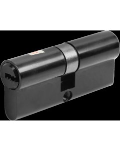 Цилиндр для замка с ключом 35х35 мм цвет черный Нора-м