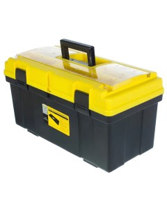 Ящик для инструмента 300х310х590 мм пластик цвет чёрно жёлтый Systec