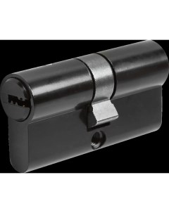 Цилиндр для замка с ключом 30x30 мм цвет черный Нора-м
