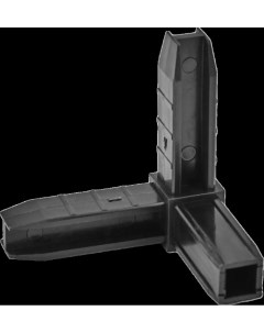 Коннектор 3 для профилей 15х15 мм пластик черный Kilitpro