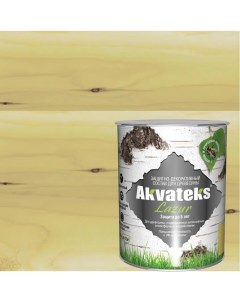 Антисептик защитно декоративный Akvateks Lazur полуглянцевый сосна 0 75 л Акватекс