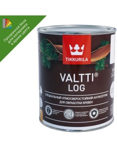 Антисептик для дерева Valtti Log база ЕС 0 9 л Tikkurila