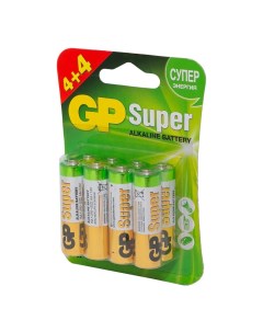 Батарейка Super LR03 АА 8 шт Gp