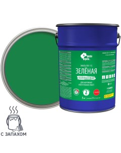 Эмаль ПФ 115 цвет зелёный 5 кг Простокраска