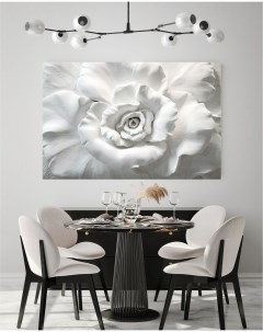 Фотообои постер 3D Каменная роза бесшовные 100х150 см Dekor vinil