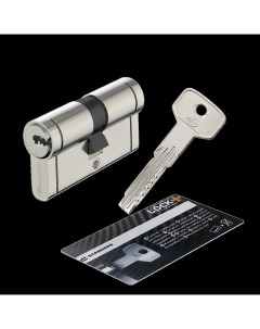 Цилиндр 00712761 30x30 мм ключ ключ цвет никель Standers