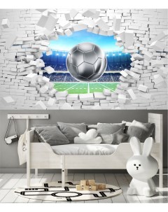 Фотообои Футбол с эффектом 3d 300х180 см Dekor vinil