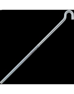 Крюк полукольцо 8х300 мм сталь оцинкованная Невский крепеж
